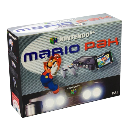 Nintendo 64 Console Grey Mario Pak