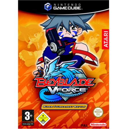 Beyblade: V-Force - Nintendo Gamecube - PAL/EUR/SWD (SE/DK Manual) - Complete (CIB)