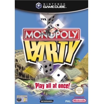 Monopoly Party - Nintendo Gamecube - PAL/EUR/SWD (SE/DK Manual) - Complete (CIB)