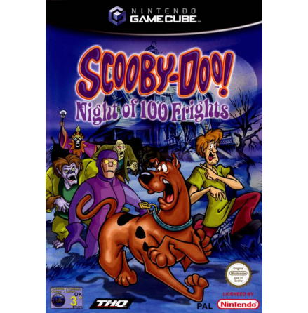 Scooby-Doo! Night of 100 Frights - Nintendo Gamecube - PAL/EUR/SWD (SE/DK Manual) - Complete (CIB)